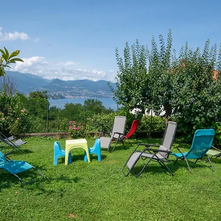 Casa Lilla - Lakeview Large With Garden Above Στρέσα