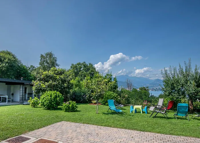 Casa Lilla - Lakeview Large With Garden Above Στρέσα